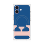 プレミアムスクエアケース with MagSafe［ オリジナル - initial color - E navy ］