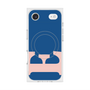 プレミアムスクエアケース with MagSafe［ オリジナル - initial color - E navy ］