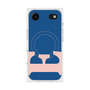 プレミアムスクエアケース with MagSafe［ オリジナル - initial color - E navy ］