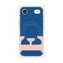 プレミアムスクエアケース with MagSafe［ オリジナル - initial color - E navy ］
