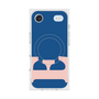 プレミアムスクエアケース with MagSafe［ オリジナル - initial color - E navy ］