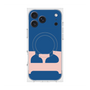 プレミアムスクエアケース with MagSafe［ オリジナル - initial color - E navy ］