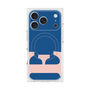 プレミアムスクエアケース with MagSafe［ オリジナル - initial color - E navy ］