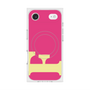 プレミアムスクエアケース with MagSafe［ オリジナル - initial color - F pink ］