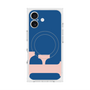 プレミアムスクエアケース with MagSafe［ オリジナル - initial color - F navy ］