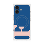 プレミアムスクエアケース with MagSafe［ オリジナル - initial color - F navy ］