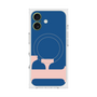 プレミアムスクエアケース with MagSafe［ オリジナル - initial color - F navy ］