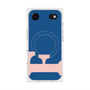 プレミアムスクエアケース with MagSafe［ オリジナル - initial color - F navy ］