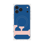 プレミアムスクエアケース with MagSafe［ オリジナル - initial color - F navy ］