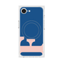 プレミアムスクエアケース with MagSafe［ オリジナル - initial color - F navy ］