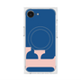 プレミアムスクエアケース with MagSafe［ オリジナル - initial color - F navy ］