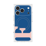 プレミアムスクエアケース with MagSafe［ オリジナル - initial color - F navy ］