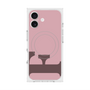 プレミアムスクエアケース with MagSafe［ オリジナル - initial color - F dusty pink ］