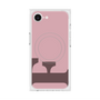 プレミアムスクエアケース with MagSafe［ オリジナル - initial color - F dusty pink ］