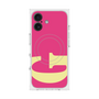 プレミアムスクエアケース with MagSafe［ オリジナル - initial color - G pink ］