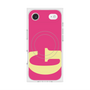 プレミアムスクエアケース with MagSafe［ オリジナル - initial color - G pink ］