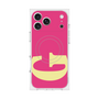 プレミアムスクエアケース with MagSafe［ オリジナル - initial color - G pink ］