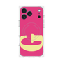 プレミアムスクエアケース with MagSafe［ オリジナル - initial color - G pink ］