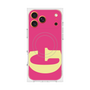 プレミアムスクエアケース with MagSafe［ オリジナル - initial color - G pink ］