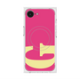 プレミアムスクエアケース with MagSafe［ オリジナル - initial color - G pink ］