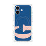 プレミアムスクエアケース with MagSafe［ オリジナル - initial color - G navy ］