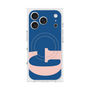 プレミアムスクエアケース with MagSafe［ オリジナル - initial color - G navy ］