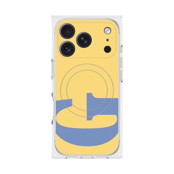 プレミアムスクエアケース with MagSafe［ オリジナル - initial color - G yellow ］