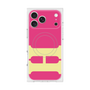 プレミアムスクエアケース with MagSafe［ オリジナル - initial color - H pink ］