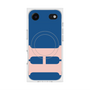 プレミアムスクエアケース with MagSafe［ オリジナル - initial color - H navy ］