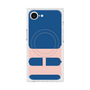 プレミアムスクエアケース with MagSafe［ オリジナル - initial color - H navy ］