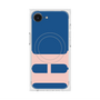 プレミアムスクエアケース with MagSafe［ オリジナル - initial color - H navy ］