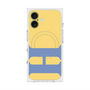 プレミアムスクエアケース with MagSafe［ オリジナル - initial color - H yellow ］