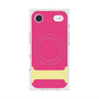 プレミアムスクエアケース with MagSafe［ オリジナル - initial color - I pink ］