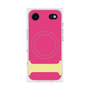 プレミアムスクエアケース with MagSafe［ オリジナル - initial color - I pink ］