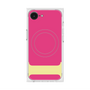 プレミアムスクエアケース with MagSafe［ オリジナル - initial color - I pink ］