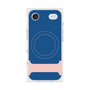 プレミアムスクエアケース with MagSafe［ オリジナル - initial color - I navy ］