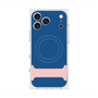 プレミアムスクエアケース with MagSafe［ オリジナル - initial color - I navy ］
