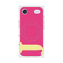 プレミアムスクエアケース with MagSafe［ オリジナル - initial color - J pink ］