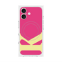 プレミアムスクエアケース with MagSafe［ オリジナル - initial color - K pink ］