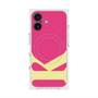 プレミアムスクエアケース with MagSafe［ オリジナル - initial color - K pink ］