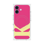 プレミアムスクエアケース with MagSafe［ オリジナル - initial color - K pink ］