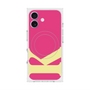 プレミアムスクエアケース with MagSafe［ オリジナル - initial color - K pink ］