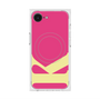 プレミアムスクエアケース with MagSafe［ オリジナル - initial color - K pink ］