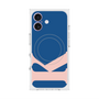 プレミアムスクエアケース with MagSafe［ オリジナル - initial color - K navy ］