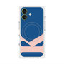 プレミアムスクエアケース with MagSafe［ オリジナル - initial color - K navy ］
