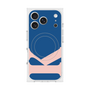 プレミアムスクエアケース with MagSafe［ オリジナル - initial color - K navy ］