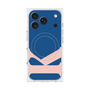 プレミアムスクエアケース with MagSafe［ オリジナル - initial color - K navy ］