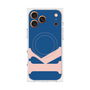 プレミアムスクエアケース with MagSafe［ オリジナル - initial color - K navy ］