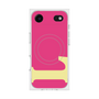 プレミアムスクエアケース with MagSafe［ オリジナル - initial color - L pink ］