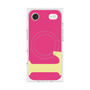 プレミアムスクエアケース with MagSafe［ オリジナル - initial color - L pink ］